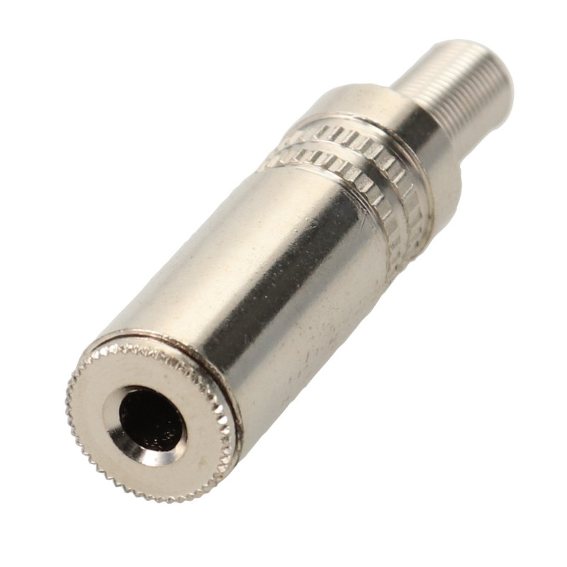 Prise Jack 3.5 mm stéréo femelle métallique à souder | Connecteurs Jack -  RCA | ERARD D3C