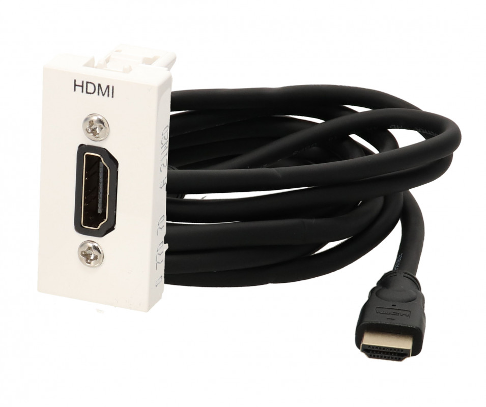 Un connecteur HDMI femelle/femelle sur cordon 25 cm (10) - Architectural  Connectivity